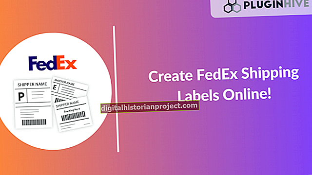 Como criar uma etiqueta FedEx de devolução