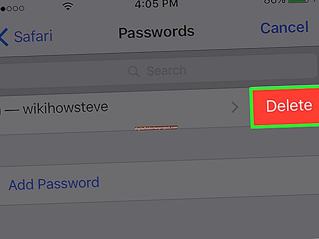 Cách xóa mật khẩu đã lưu trữ trên Safari